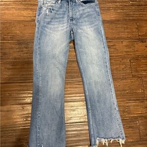 Classic Light Blue Flare Jeans